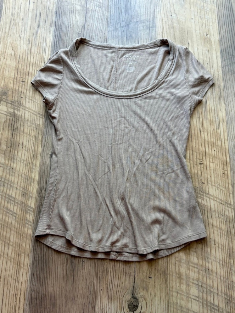 American Eagle Soft & Sexy Ribbed Tee